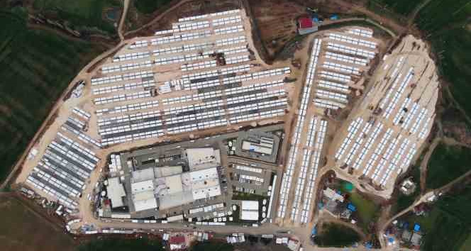 Depremin merkezi Pazarcık’ta konteyner kent kuruldu