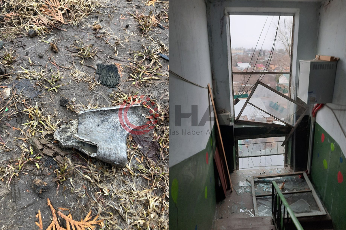Rusya’da yerleşim bölgesine İHA düştü: 2 yaralı