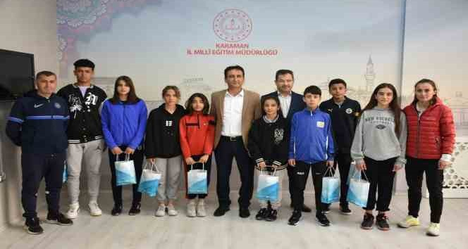 Karamanlı sporcular Bursa’dan madalyalarla döndü