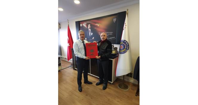 THK’dan Emniyet Müdürü Fahri Aktaş’a ziyaret