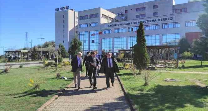 Rektör Özölçer Özölçer İbn-i Sina Kampüsü’nde incelemelerde bulundu