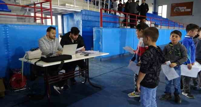 Tatvan’da sportif yetenek taraması yapıldı