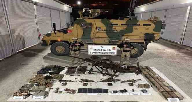 Yüksekova’da 4 terörist etkisiz hale getirildi, çok sayıda silah ele geçirildi