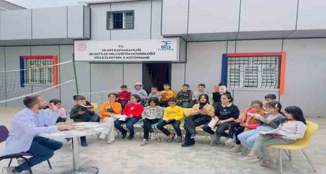 Silopili öğrenciler Kütüphane Haftası’nı kitap okuyarak kutladı