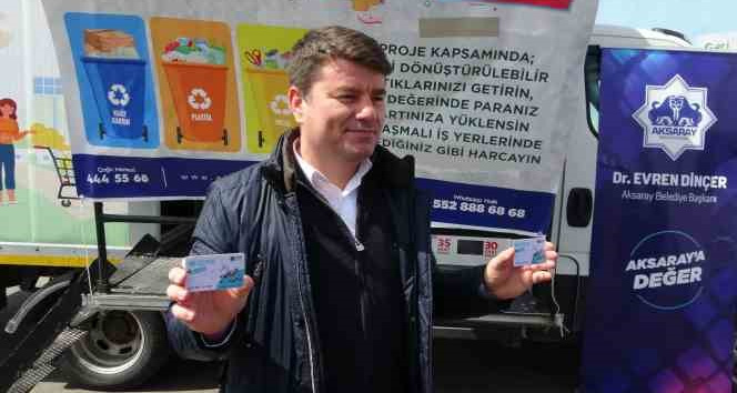 Çöpünü getir para puanını götür