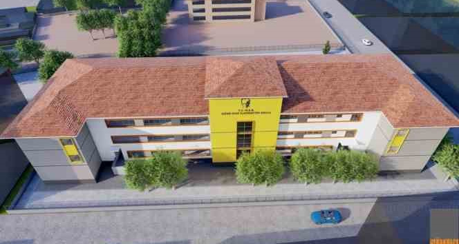 Ezine Gazi 24 derslikli İlkokulu tamamlanmak üzere