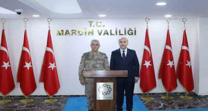 Jandarma Genel Komutanı Orgeneral Arif Çetin Mardin’de