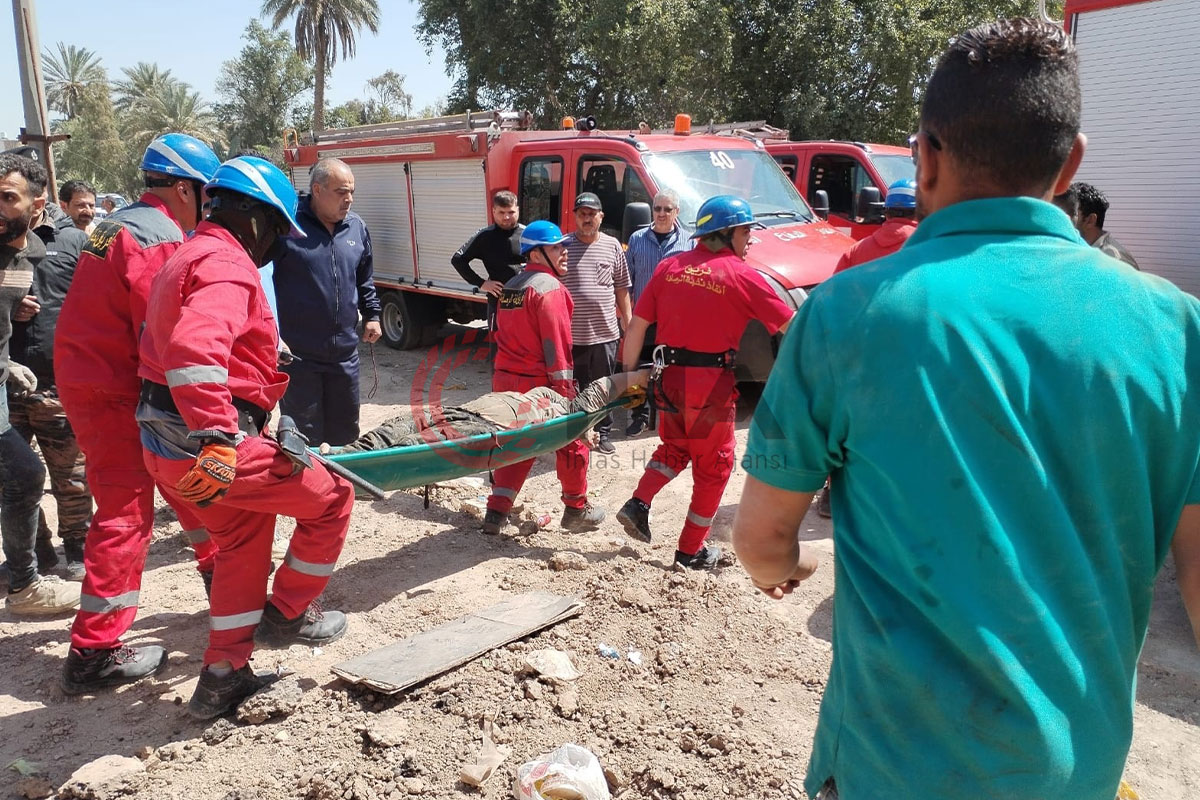 Irak&#039;ta inşaat halindeki AVM çöktü: 8 işçi kurtarıldı