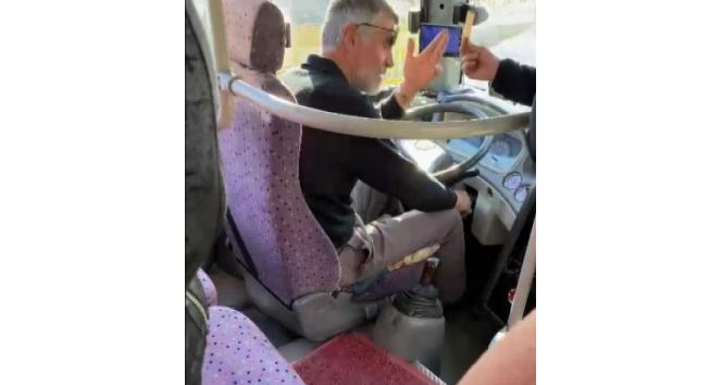 Edirne’de yolcularla tartışan ETUS şoförü kontak kapattı