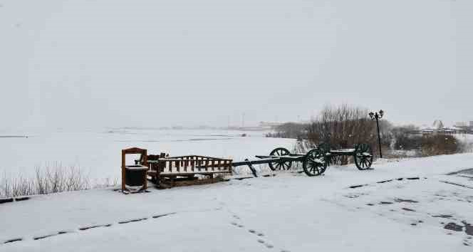 Ardahan’da kar yağışı sonrası kartpostallık görüntüler