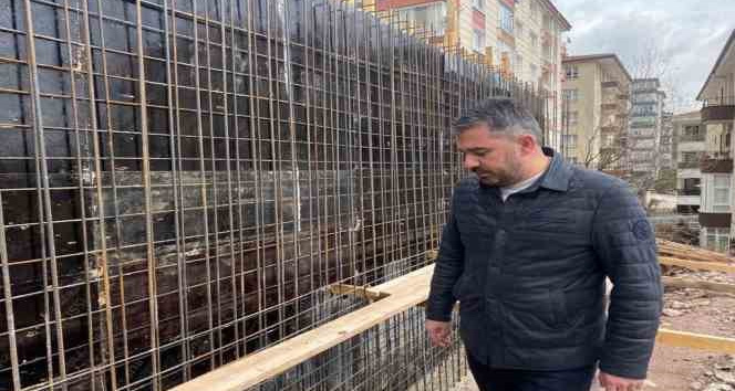 Pursaklar’da toprak kayması riskine karşı önlem