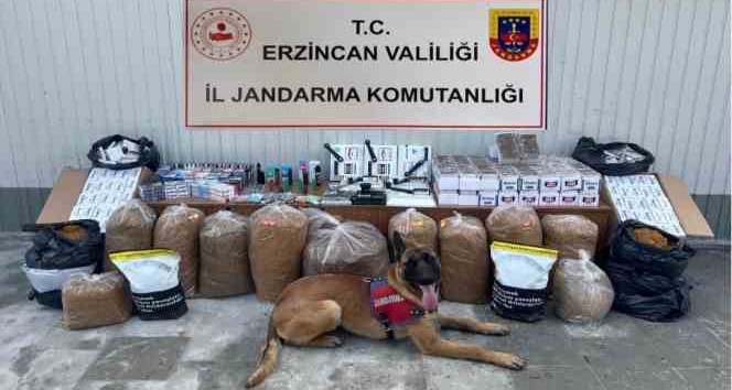 Erzincan’da jandarma ekipleri kaçakçılık olaylarına geçit vermiyor