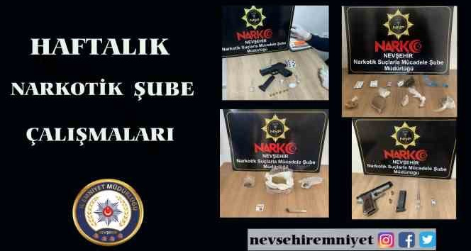 Nevşehir’de narkotik operasyonu; 18 gözaltı