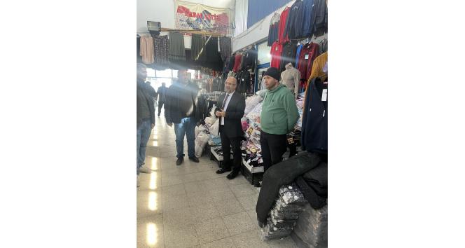 Başkan Coşkun Altun, esnafın sorunlarını dinledi