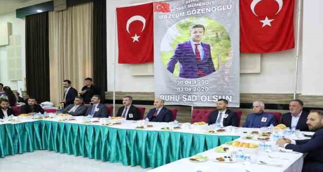 Mardin’de mühendis Gözenoğlu’nun şehadetinin yıl dönümünde iftar