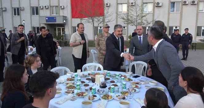 İl Jandarma Komutanlığından şehit aileleri ve gazilere iftar