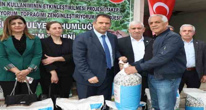 Elazığ’da çiftçilere yüzde 75 hibeli fasulye tohumu dağıtıldı