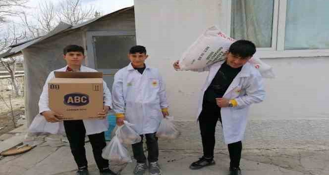 Niğdeli lise öğrencilerinden anlamlı kampanya