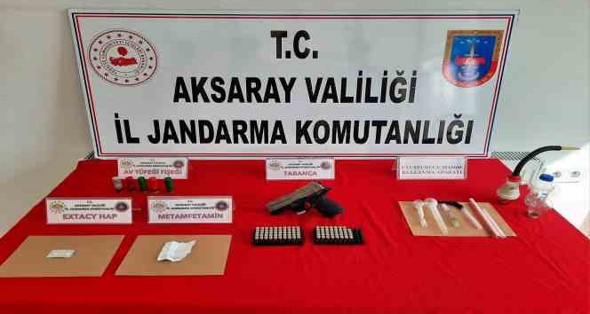 Aksaray’da jandarmadan uyuşturucu operasyonu: 1 gözaltı