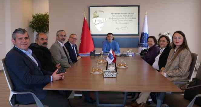 Başkan Ömer Günel Engelliler Köyü yöneticileri ile buluştu