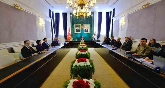 Kırklareli’de İl Güvenlik ve Asayiş Koordinasyon Toplantısı yapıldı