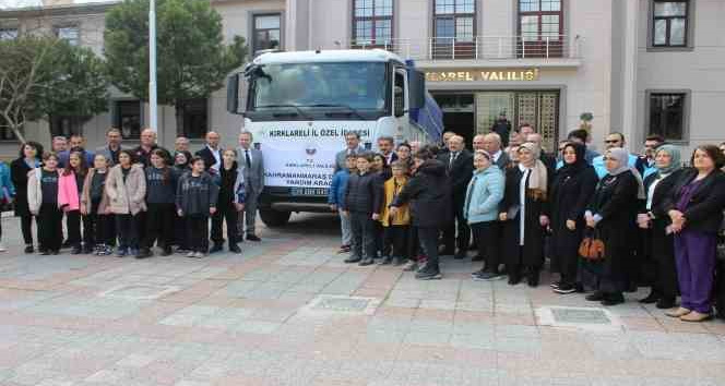 Kırklareli’nden deprem bölgesine Ramazan kampanyası sürüyor