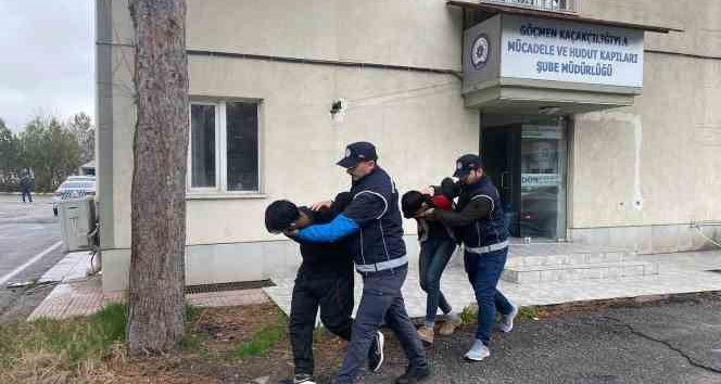 Erzincan’da 11 kaçak göçmen yakalandı, 2 sürücü tutuklandı