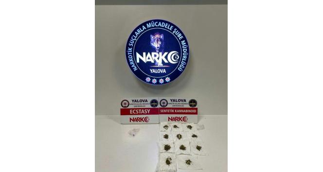 Yalova’daki uyuşturucu operasyonlarında 2 kişi tutuklandı