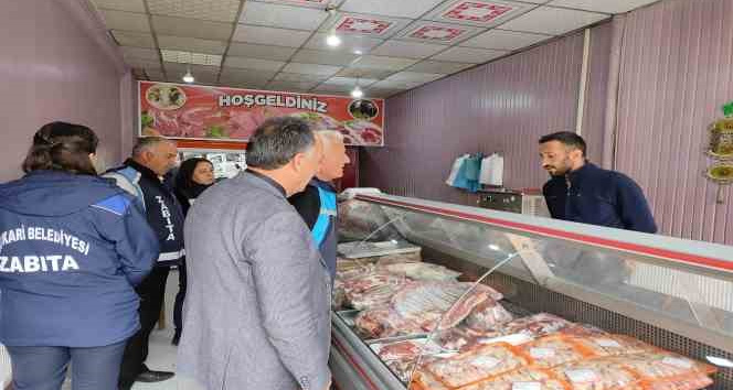 Hakkari’de gıda denetimi