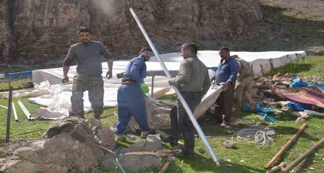 Terörün yerini huzura bıraktığı yaylalar şenlendi