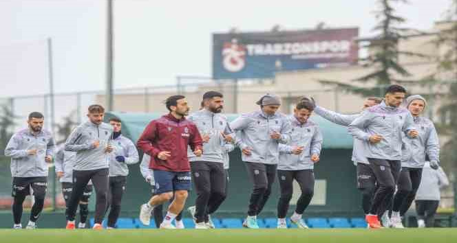 Trabzonspor, Beşiktaş maçı hazırlıklarına başladı