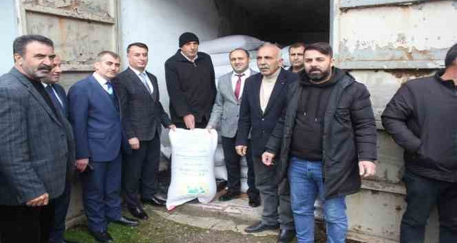 Muş’ta çiftçiye tohum desteği verildi