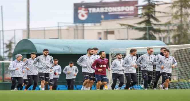 Trabzonspor, Beşiktaş maçı hazırlıklarını sürdürdü