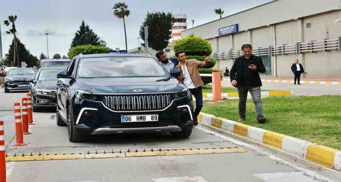 Bakan Nebati, Togg’la Adana’dan Mersin’e hareket etti