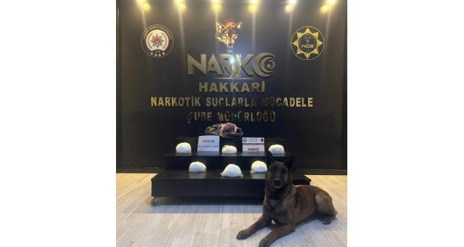 Şemdinli’de 5 kilo 550 gram metamfetamin ele geçirildi