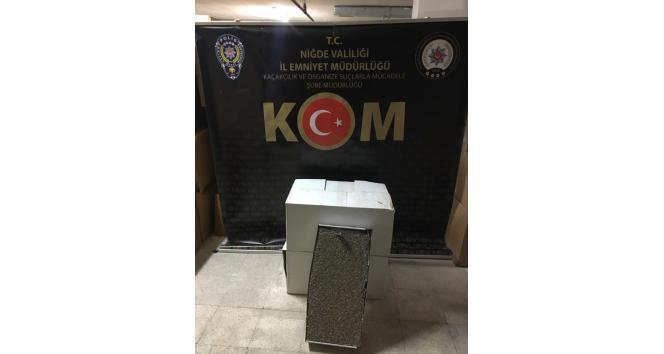 Gümrük Kaçağı 44 Bin Adet Dolu Makaron Ele Geçirildi
