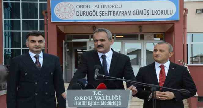 Bakan Özer: "24 Nisan itibarıyla artık ülkemizde 81 ilde eğitim-öğretim kaldığı yerden devam edecek"