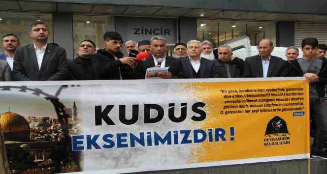 Dünya Kudüs Günü’nde Kudüs’ün işgali protesto edildi