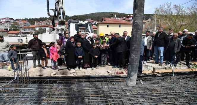 Isparta’da imece usulü yapılacak Kur’an kursunun temeli atıldı