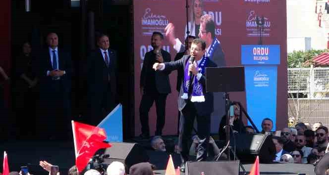 İmamoğlu: "Fındığın tarladan 4 dolara alındığı bir dönemi başlatacağız"