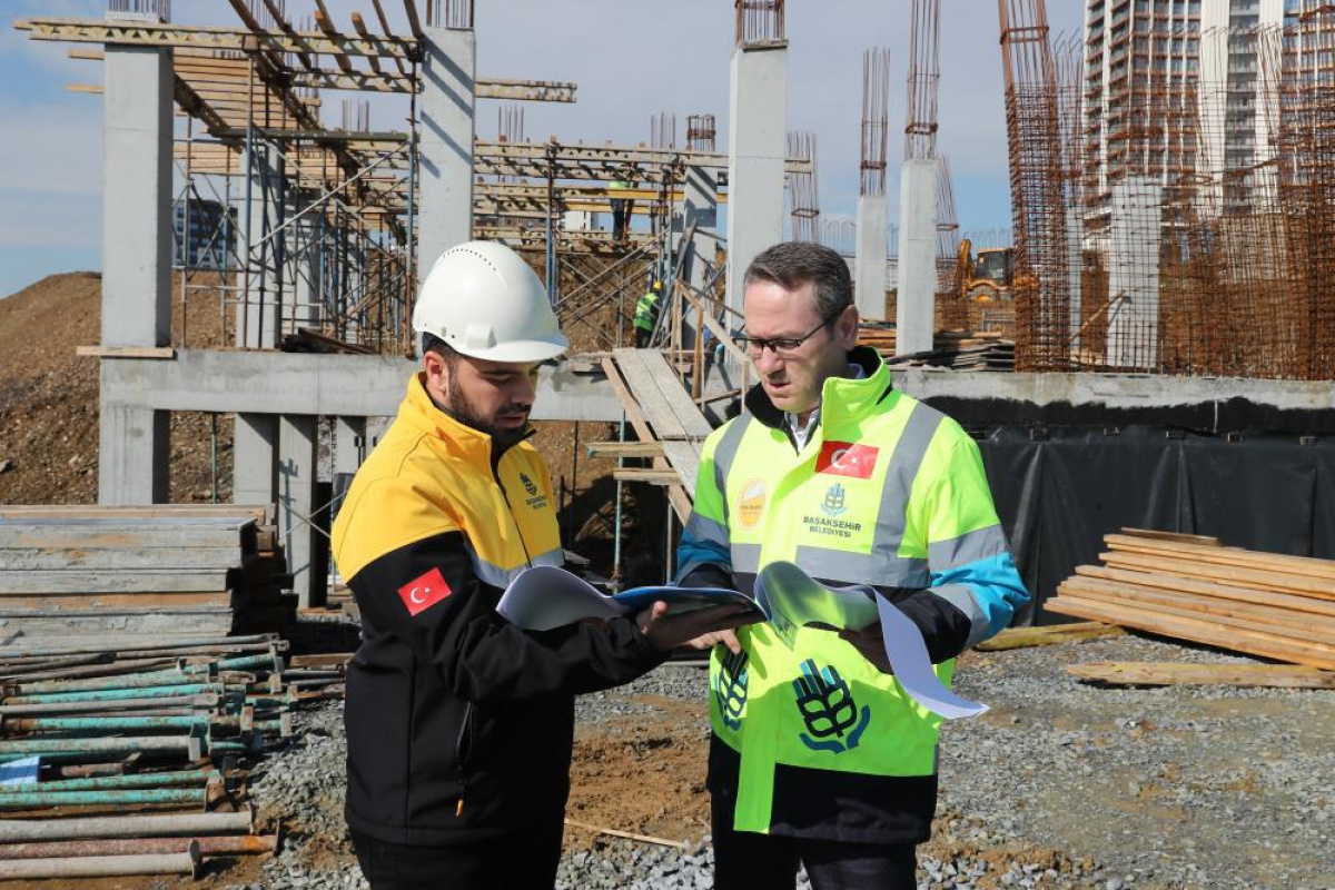 Başakşehir’de 3. İstanbul Camii hızla yükseliyor