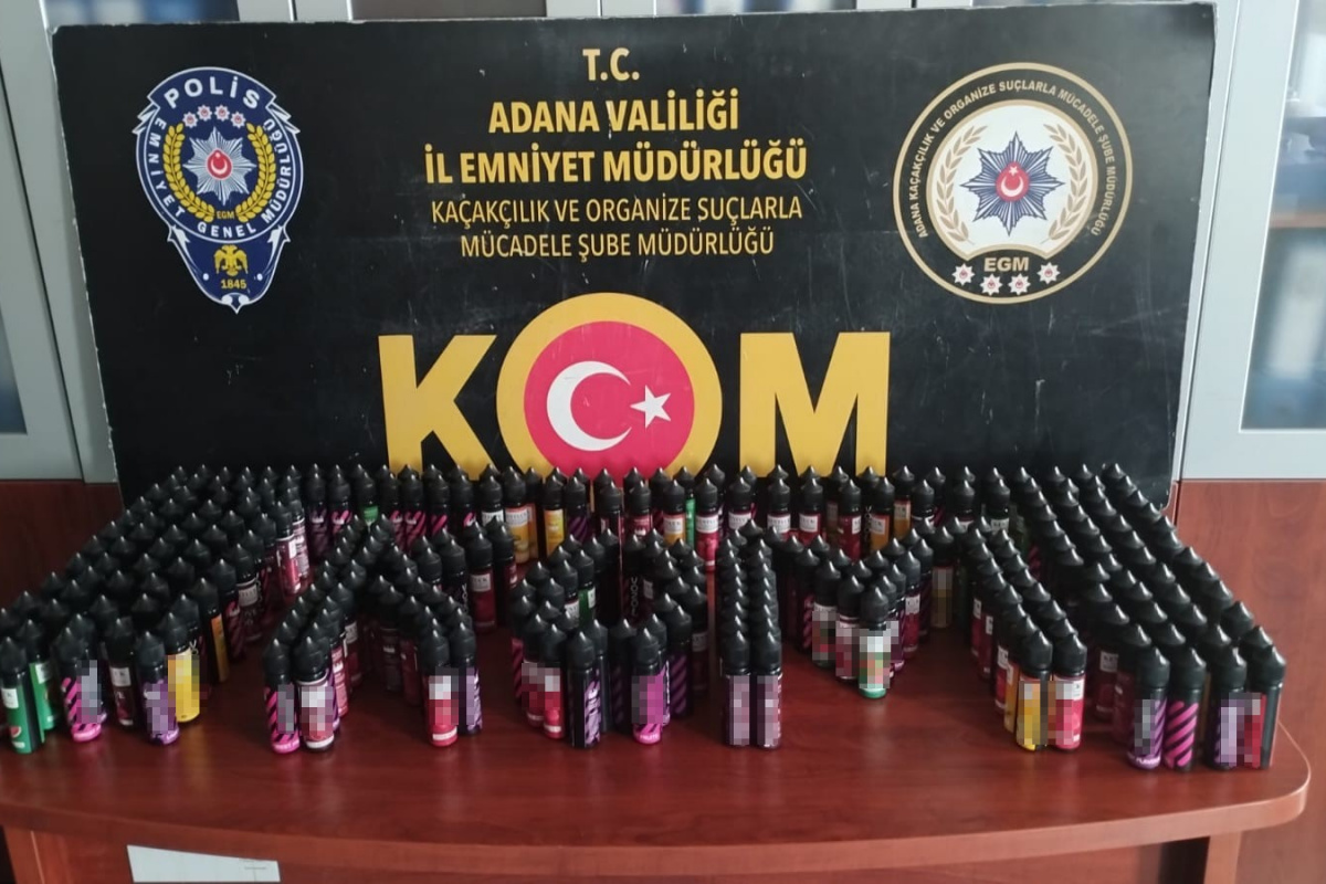 Adana’da sahte içki ve kaçak ürün operasyonu: 12 gözaltı