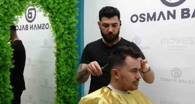 Isparta’da kuaförlerde bayram yoğunluğu başladı