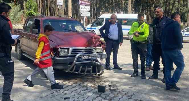 Osmaniye’de  trafik kazası: 2 yaralı