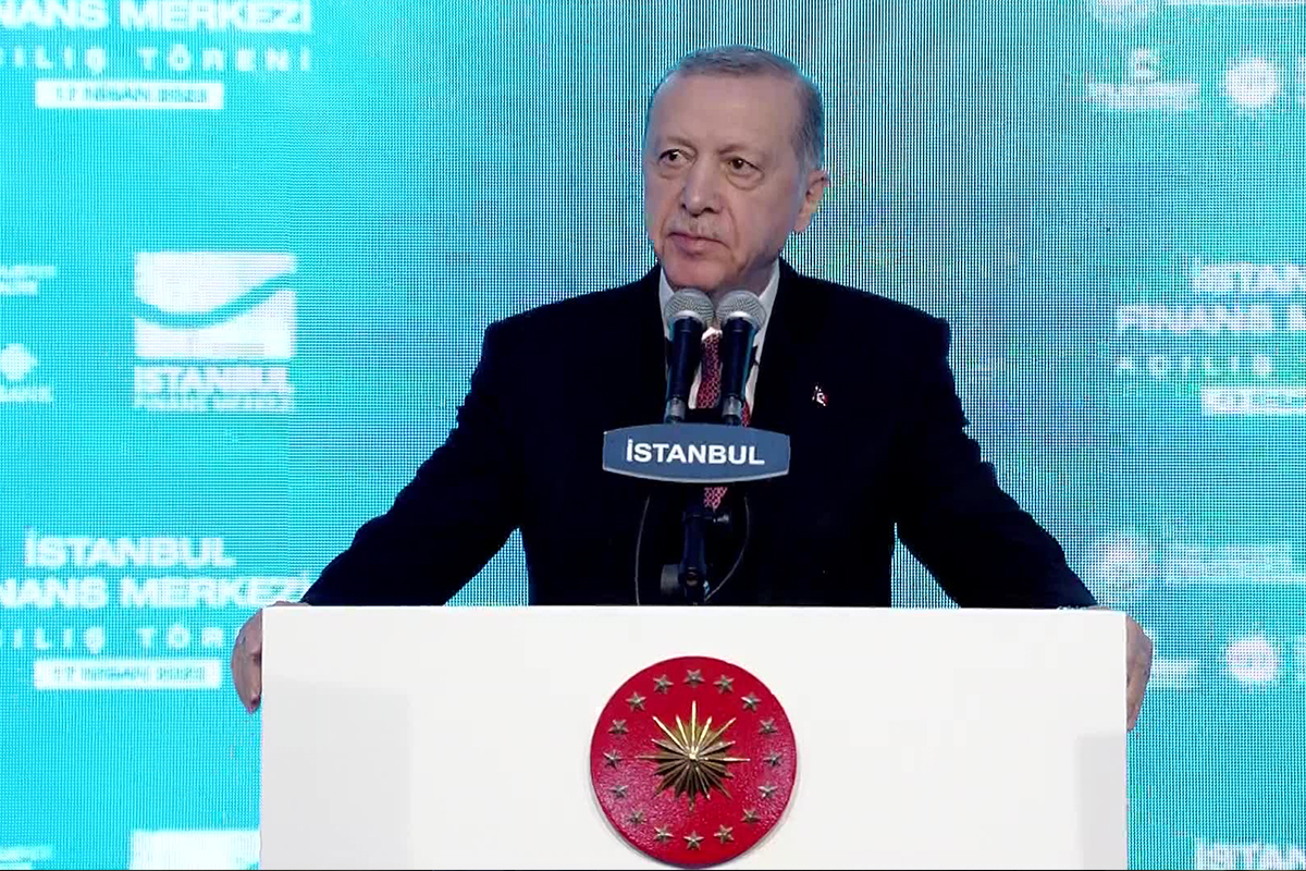Cumhurbaşkanı Erdoğan: &#039;Bu merkez İstanbul&#039;da yeni bir finansal ekosistem oluşturacaktır&#039;