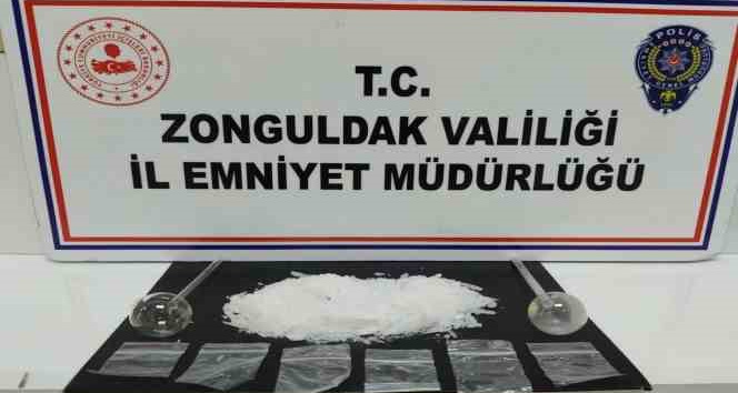 Zonguldak’ta polisin uyuşturucu operasyonuna 1 tutuklama