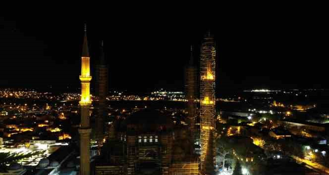 Selimiye’de Ramazan’ın son teravih namazı kılındı