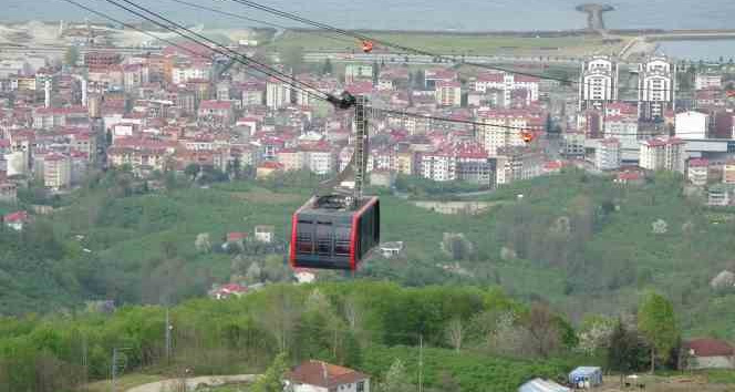 Karadeniz Bölgesi’nin en uzun teleferik tesisi 3 yıl aradan sonra tekrar hizmete giriyor