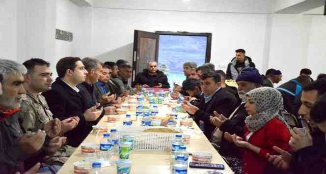 Yedisu Kaymakamı Başar, güvenlik korucularıyla bir araya geldi