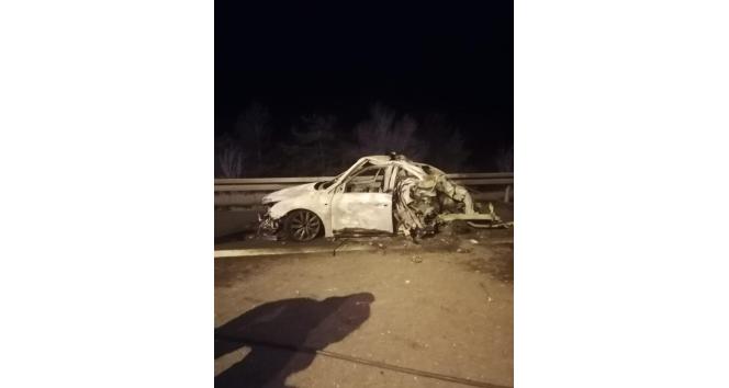 Bolu’da feci kaza: 4 ölü, 3 yaralı